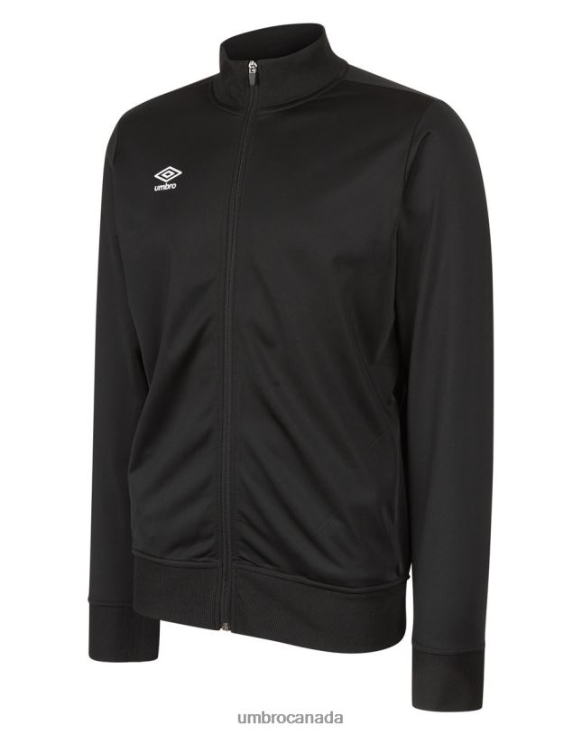 Black Clothing Club Essential Poly Jacket Junior Kids Umbro 262Z8679