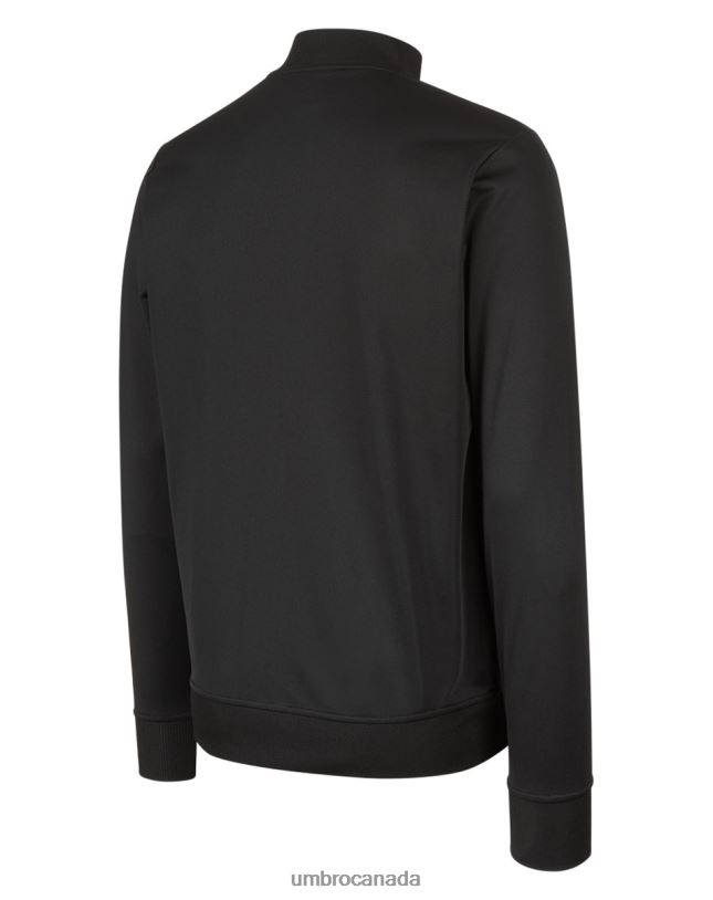 Black Clothing Club Essential Poly Jacket Junior Kids Umbro 262Z8679