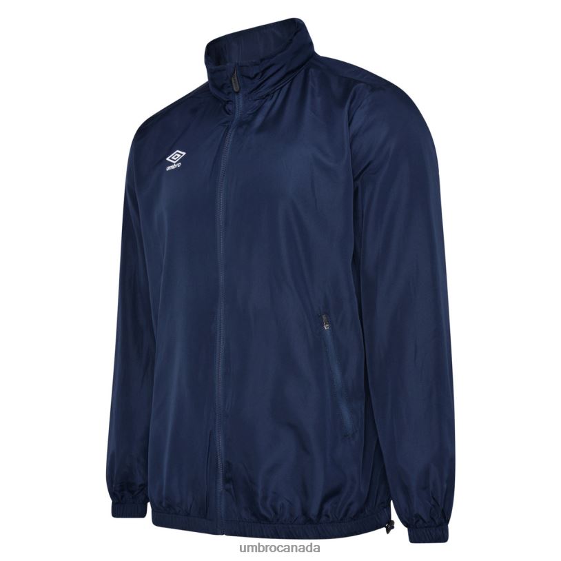 Dark Navy Clothing Club Essential Light Rain Jacket Junior Kids Umbro 262Z8683