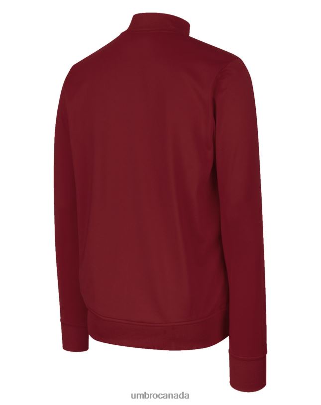 New Claret Clothing Club Essential Poly Jacket Junior Kids Umbro 262Z8681