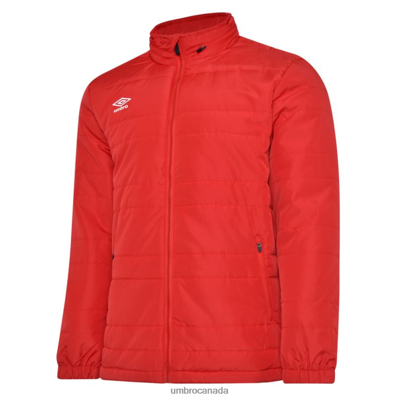 Vermillion Clothing Club Essential Bench Jacket Junior Kids Umbro 262Z8693