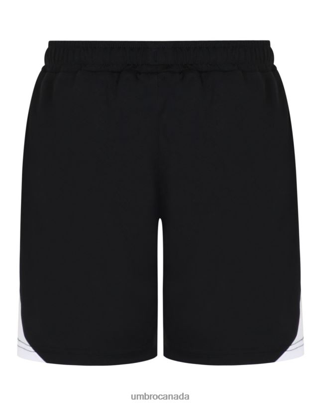 Black/White Clothing Total Training Short Kids Umbro 262Z8665