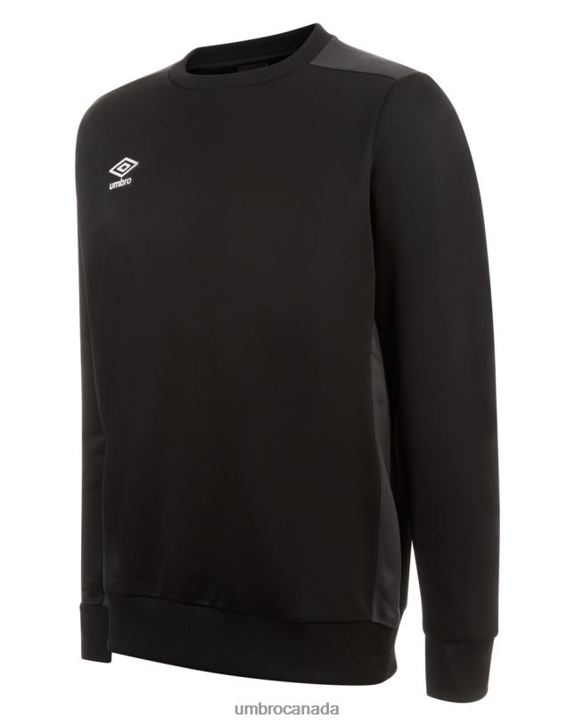 Black/Carbon Clothing Training Poly Fleece Junior Kids Umbro 262Z8638