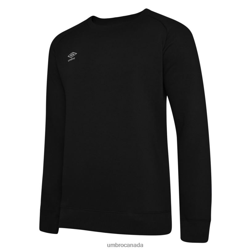 Black/White Clothing Club Leisure Sweat Kids Umbro 262Z8628
