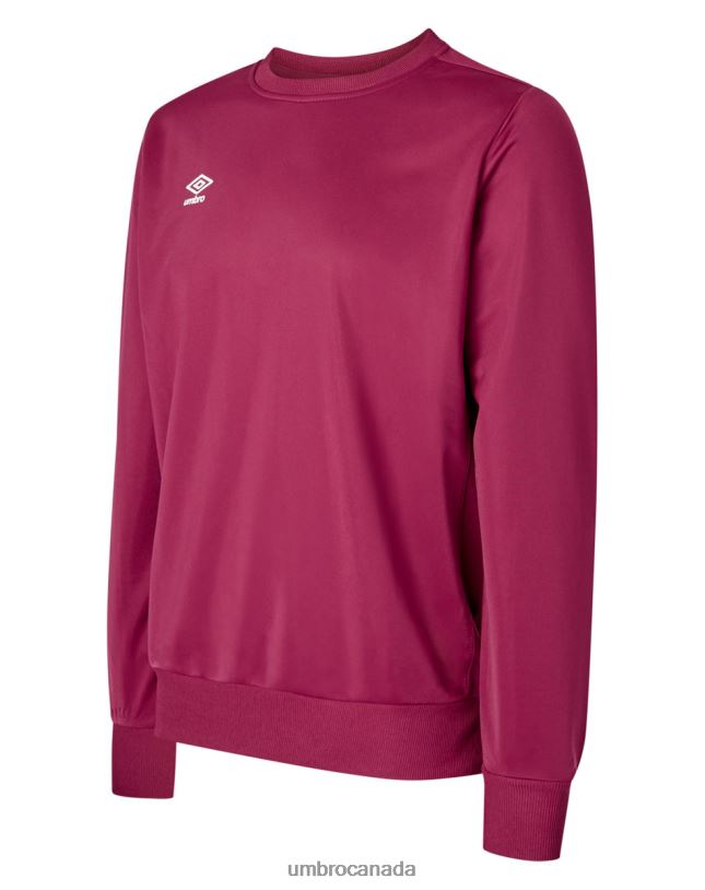 New Claret Clothing Poly Sweat Junior Kids Umbro 262Z8642