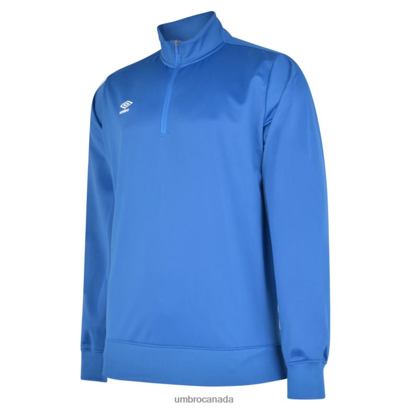 TW Royal Clothing Club Essential Half Zip Sweat Junior Kids Umbro 262Z8626