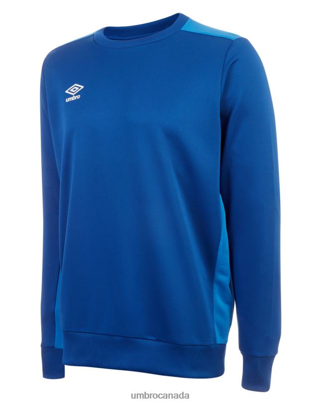 TW Royal/French Blue Clothing Training Poly Fleece Junior Kids Umbro 262Z8640