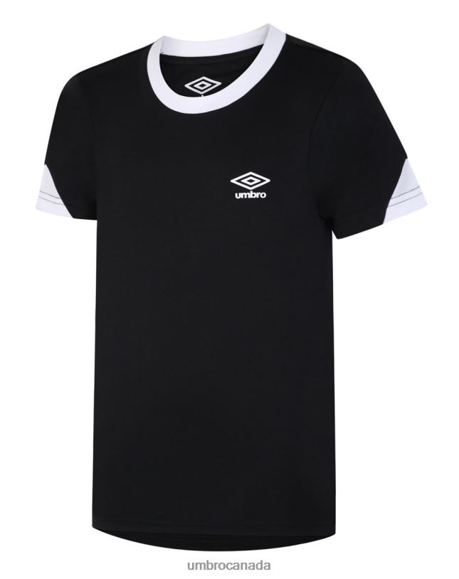 Black/White Clothing Total Training Jersey Kids Umbro 262Z8588