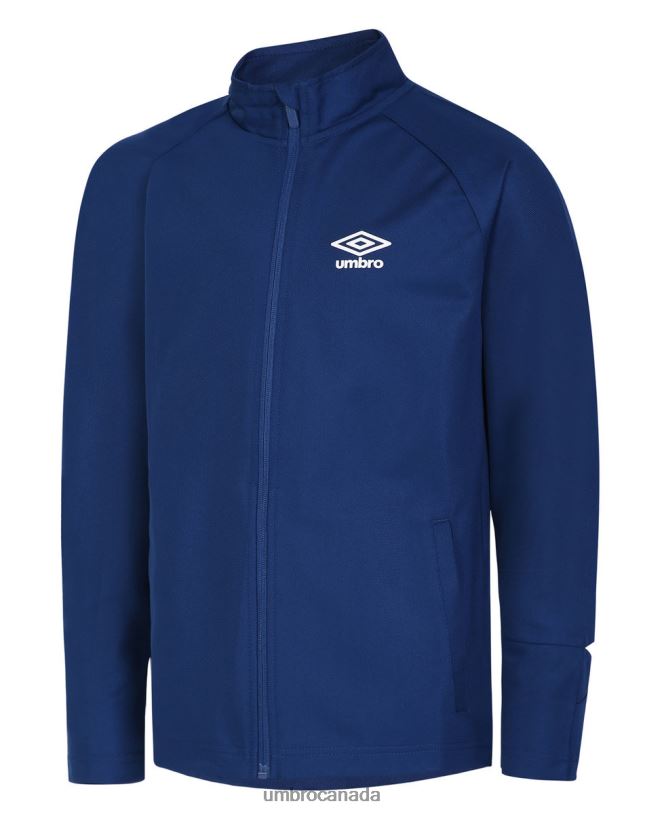 TW Navy/White Clothing Total Training Knitted Suit Kids Umbro 262Z8662