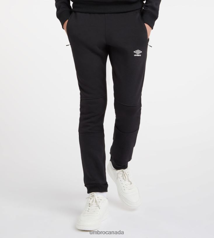 Black/White Clothing Club Leisure Jogpant Junior Kids Umbro 262Z8649