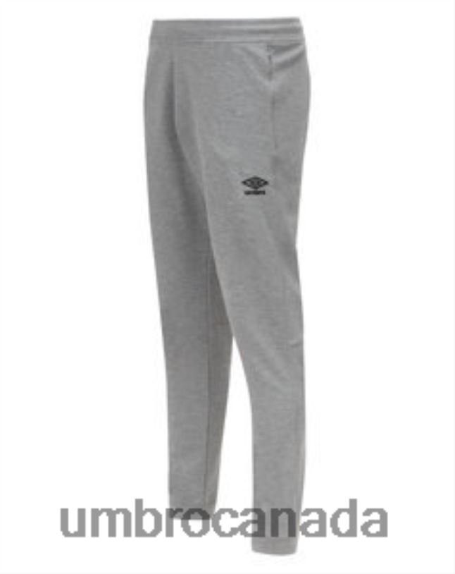 Grey Marl/Black Clothing Pro Fleece Jogpant Junior Kids Umbro 262Z8660