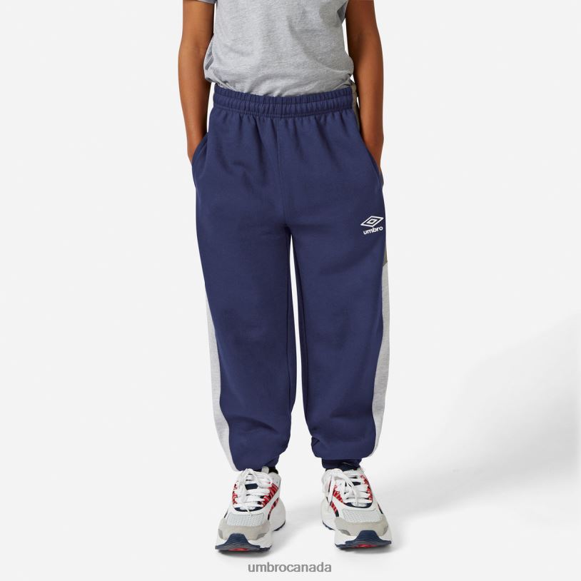 Navy Clothing Paneled Jog Pant Kids Umbro 262Z8655