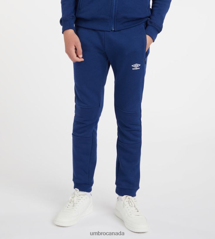 TW Navy/White Clothing Club Leisure Jogpant Junior Kids Umbro 262Z8651