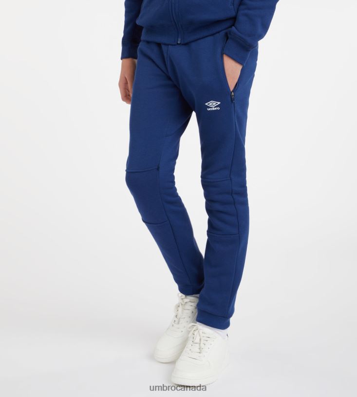 TW Navy/White Clothing Club Leisure Jogpant Junior Kids Umbro 262Z8651