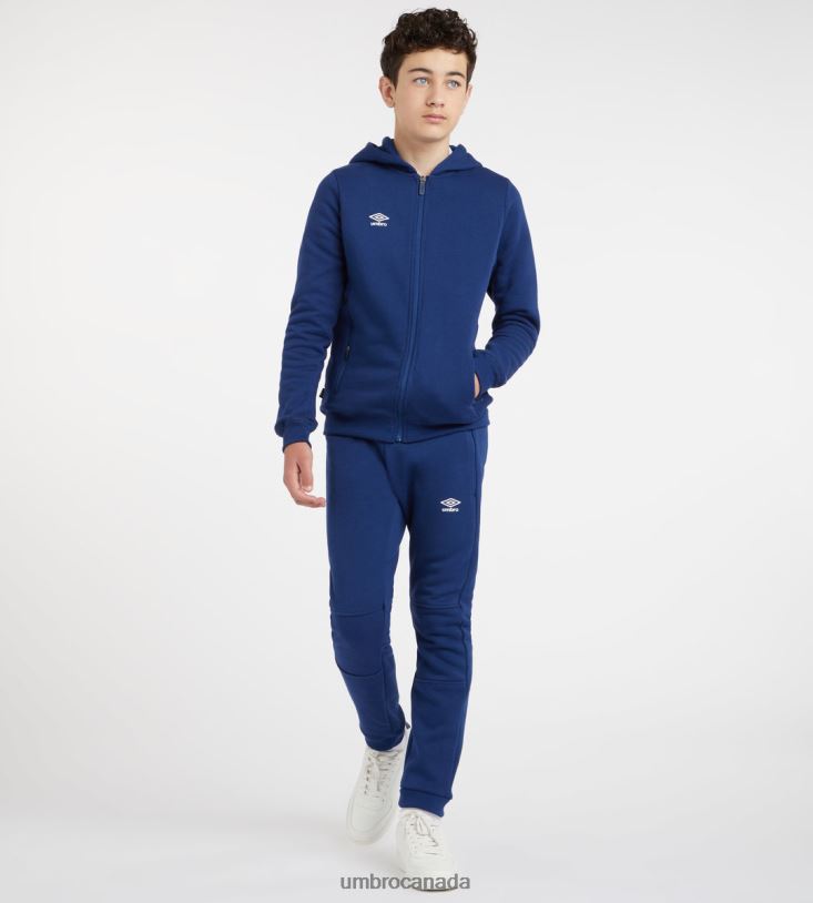 TW Navy/White Clothing Club Leisure Jogpant Junior Kids Umbro 262Z8651