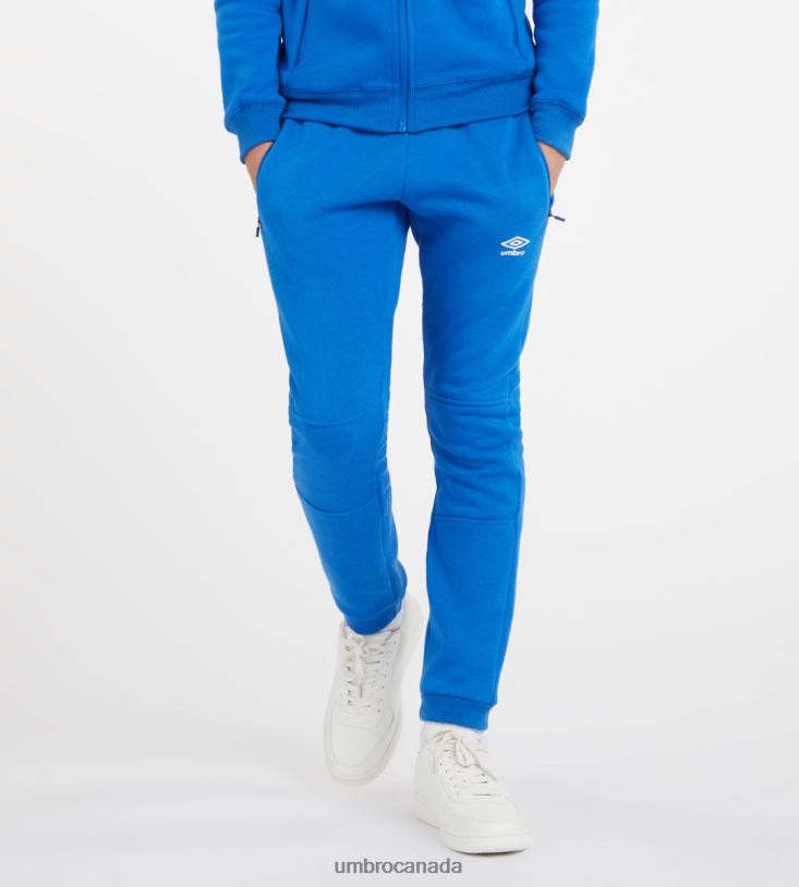 TW Royal/White Clothing Club Leisure Jogpant Junior Kids Umbro 262Z8652