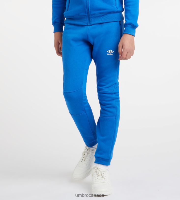 TW Royal/White Clothing Club Leisure Jogpant Junior Kids Umbro 262Z8652