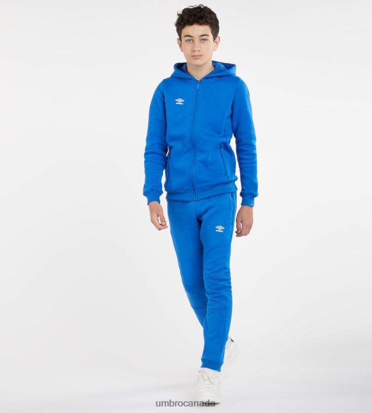 TW Royal/White Clothing Club Leisure Jogpant Junior Kids Umbro 262Z8652