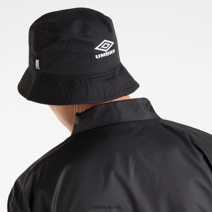 Black Accessories Addict F.C Bucket Hat Men Umbro 262Z8272