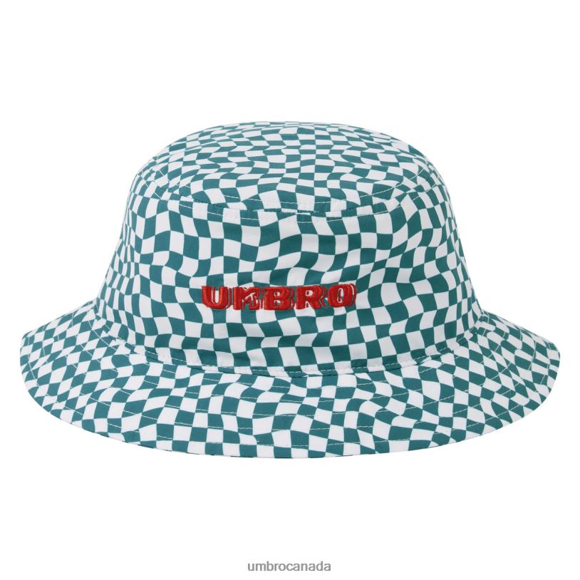 Shaded Spruce/Brilliant White Accessories MTV Bucket Hat Men Umbro 262Z8270