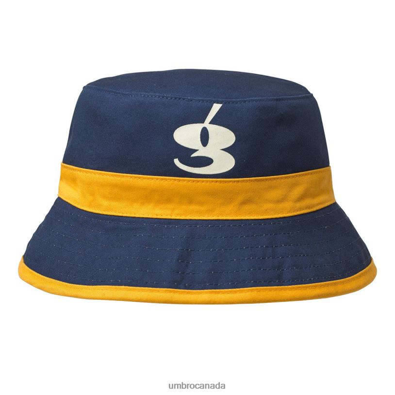 Spicy Mustard/Patriot Blue Accessories Gio Goi Reversible Bucket Hat Men Umbro 262Z8271
