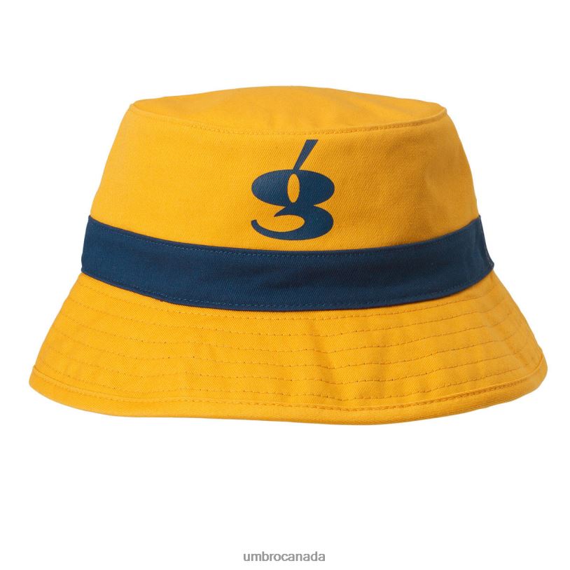 Spicy Mustard/Patriot Blue Accessories Gio Goi Reversible Bucket Hat Men Umbro 262Z8271