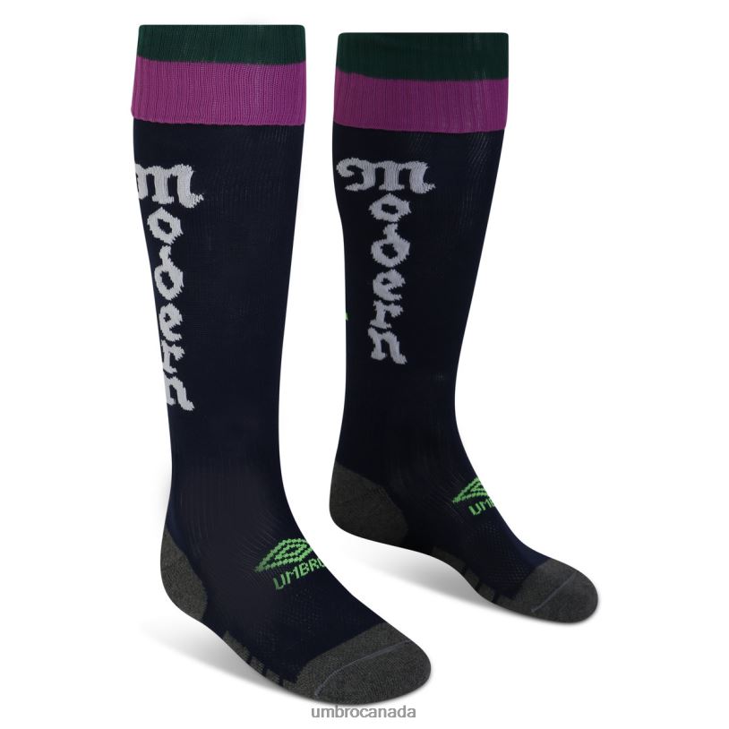 Navy/Green Accessories Aries Rugby Sport Socks Men Umbro 262Z8264