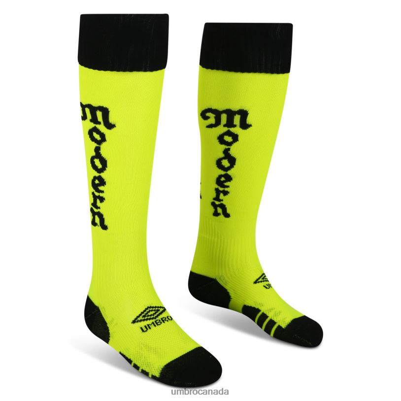 Yellow/Black Accessories Aries Rugby Sport Socks Men Umbro 262Z8265