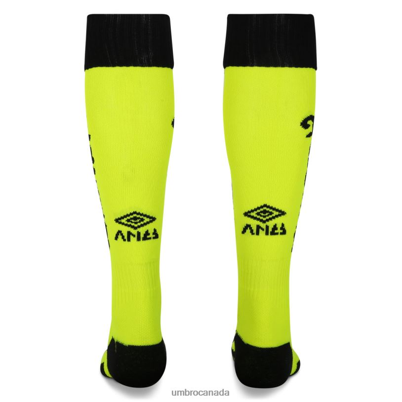 Yellow/Black Accessories Aries Rugby Sport Socks Men Umbro 262Z8265