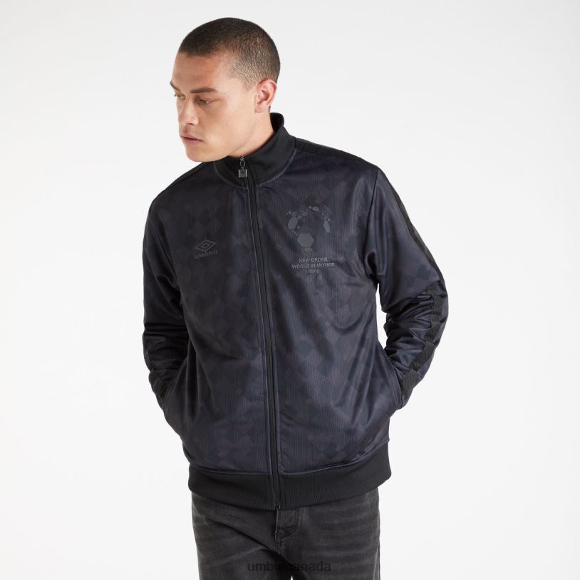 Black Clothing New Order Celebration Jacket Men Umbro 262Z8228