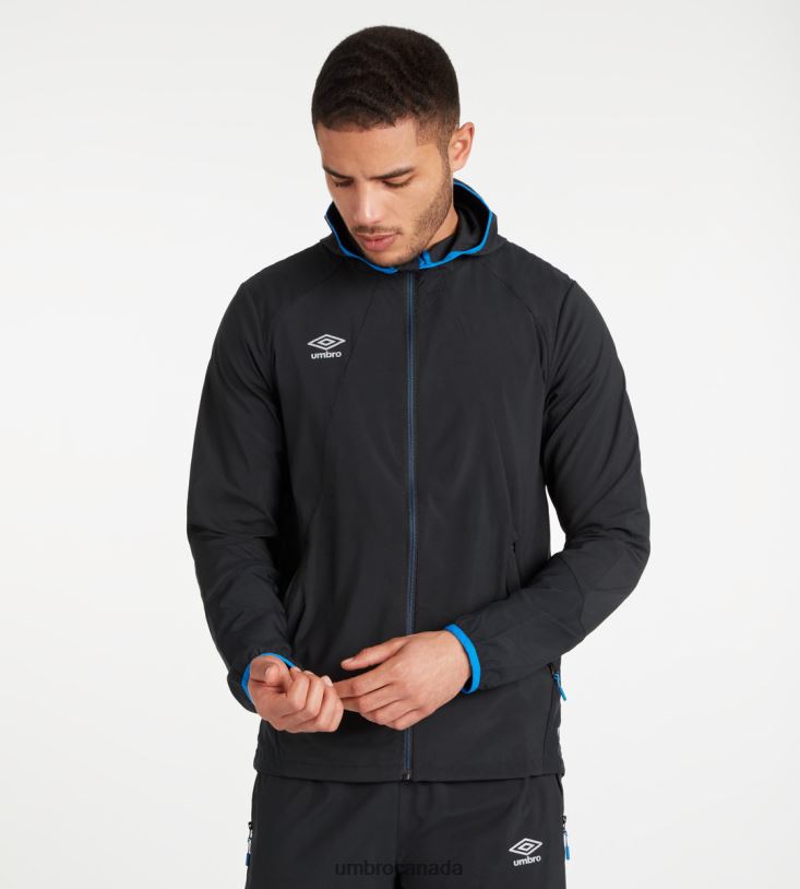 Black Clothing Training Shower Jacket Men Umbro 262Z8240