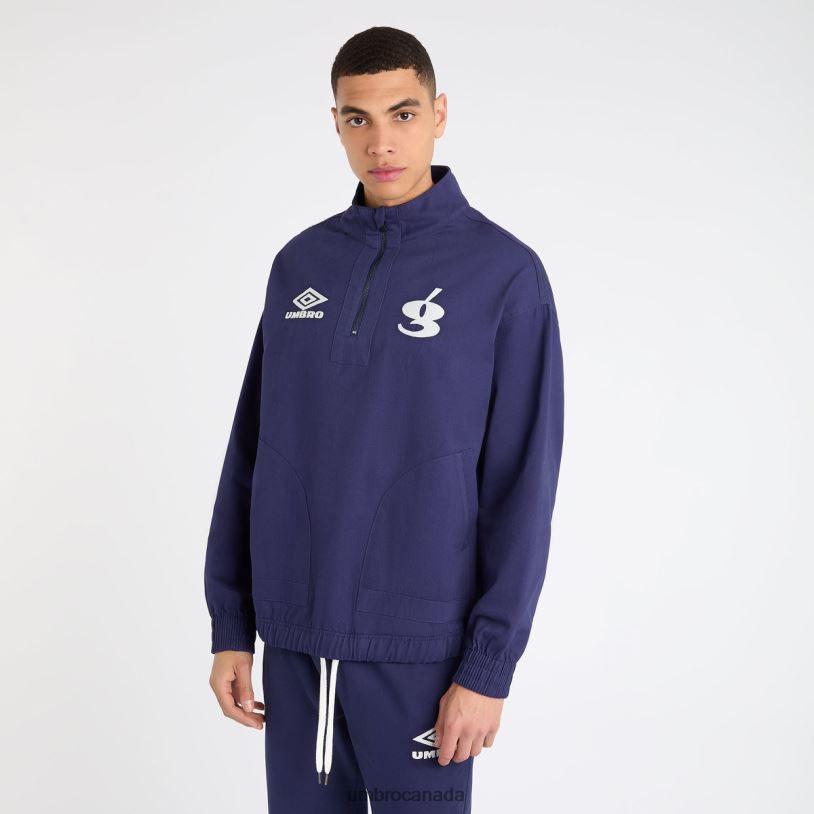 Patriot Blue Clothing Gio Goi Drill Smock Men Umbro 262Z8231