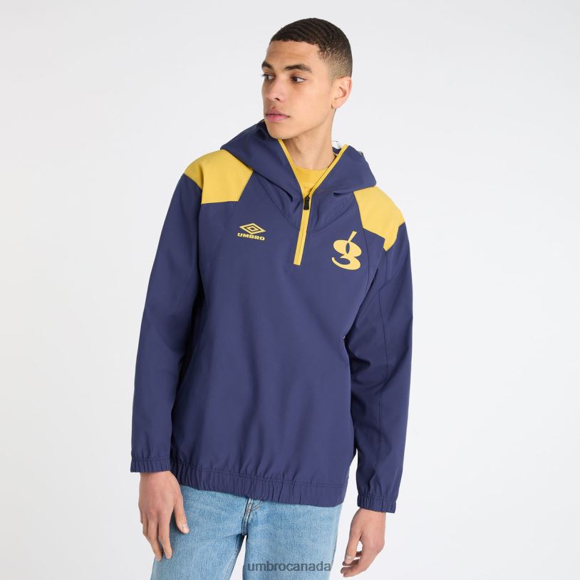 Patriot Blue/Spicy Mustard Clothing Gio Goi Nautical Smock Men Umbro 262Z8237