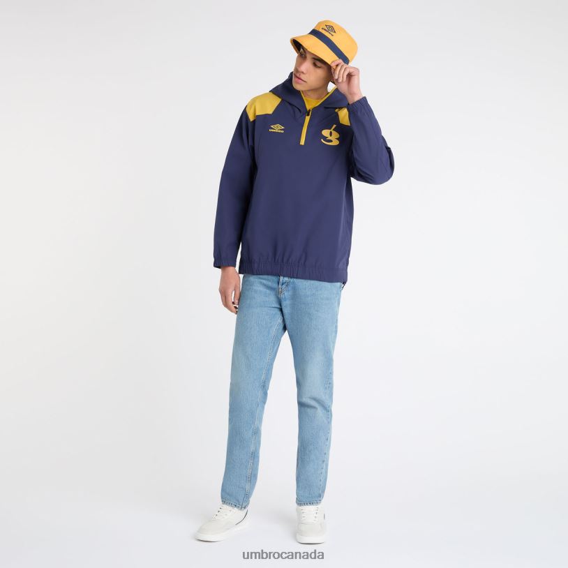 Patriot Blue/Spicy Mustard Clothing Gio Goi Nautical Smock Men Umbro 262Z8237