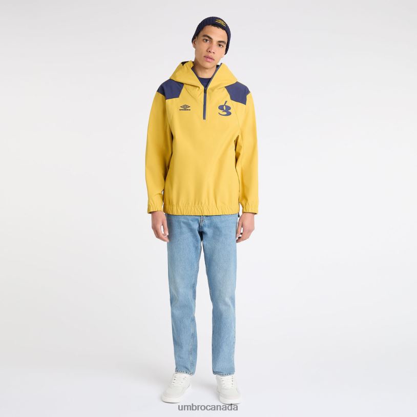 Spicy Mustard/Patriot Blue Clothing Gio Goi Nautical Smock Men Umbro 262Z8238