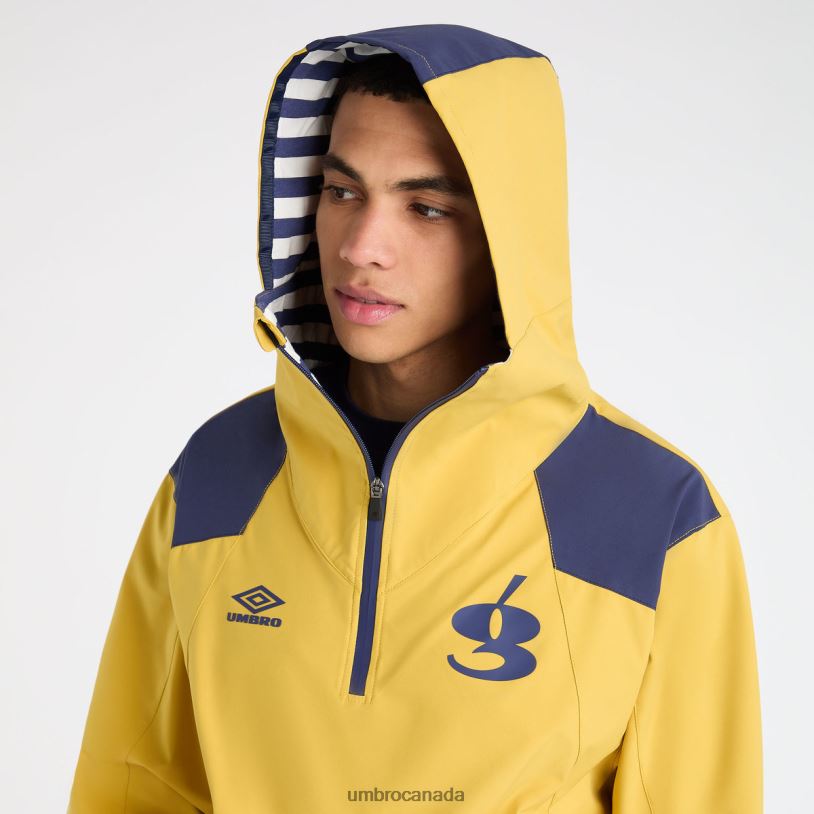 Spicy Mustard/Patriot Blue Clothing Gio Goi Nautical Smock Men Umbro 262Z8238