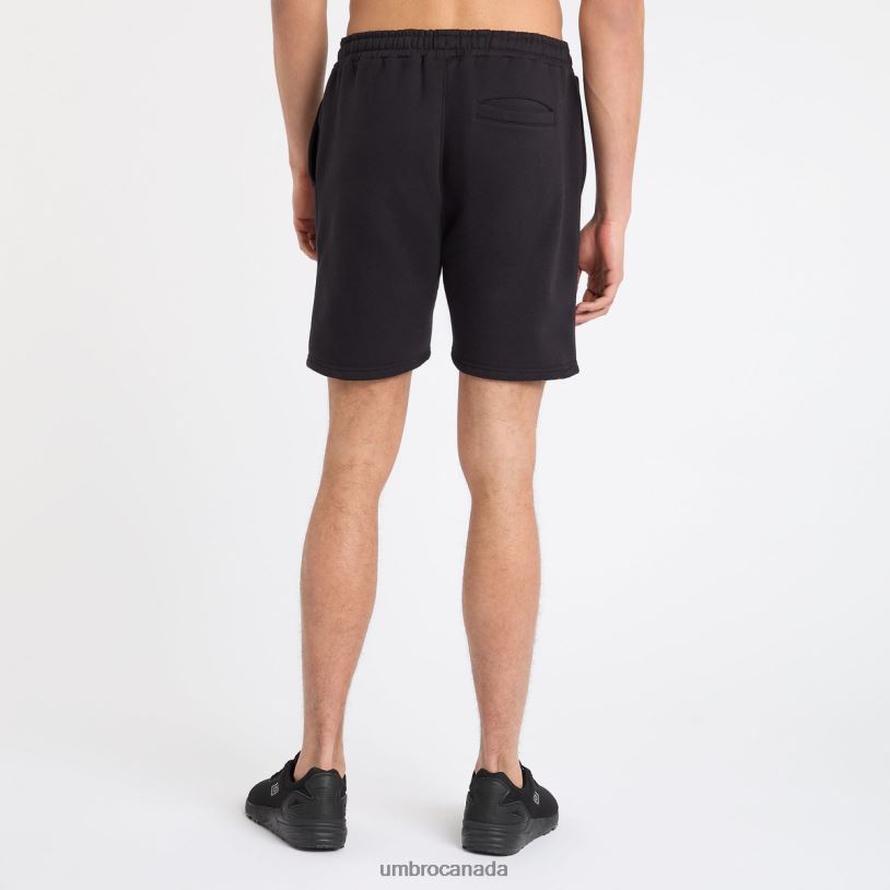 Black/White Clothing Core Jog Short Men Umbro 262Z8210