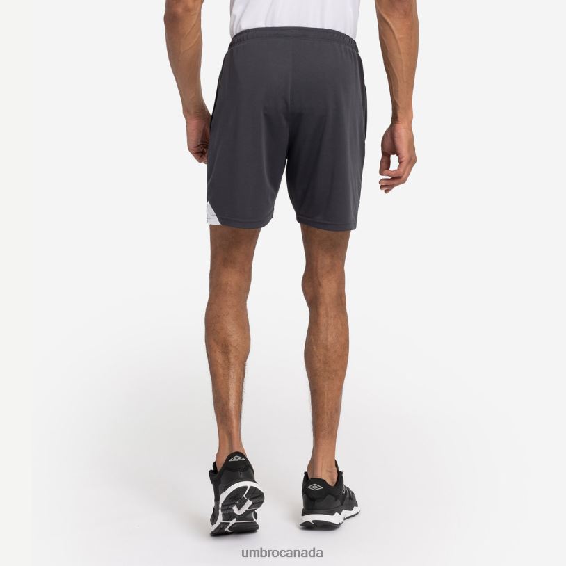 Carbon/White Clothing Total Training Short Men Umbro 262Z8201