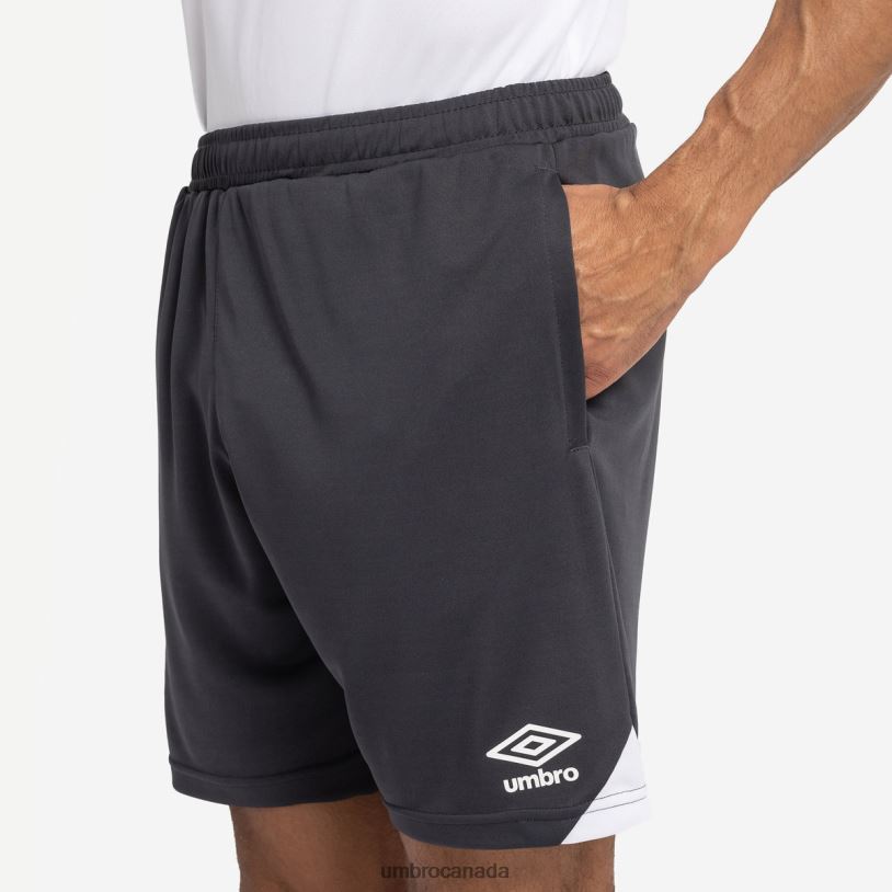 Carbon/White Clothing Total Training Short Men Umbro 262Z8201