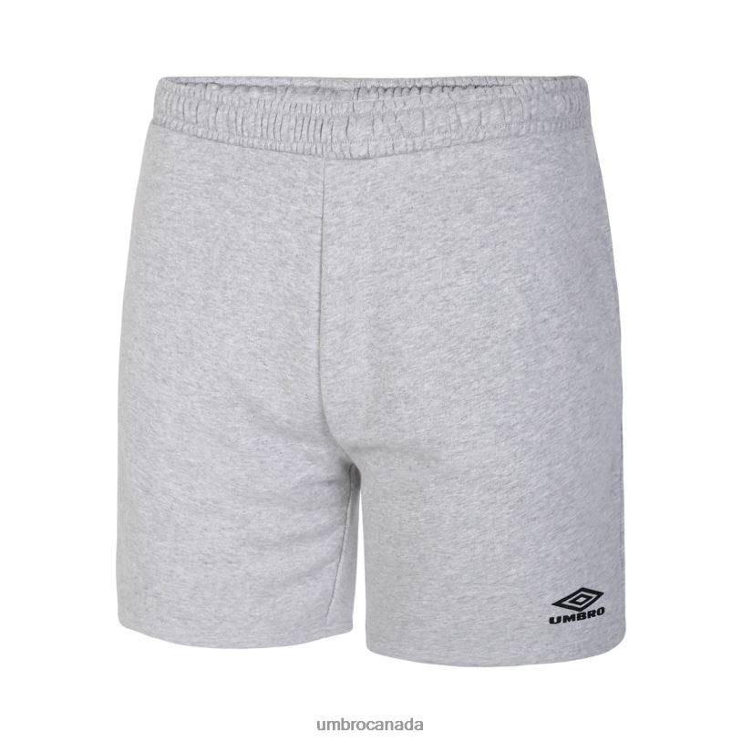 Grey Marl/Black Clothing Diamond Jog Short Men Umbro 262Z8219