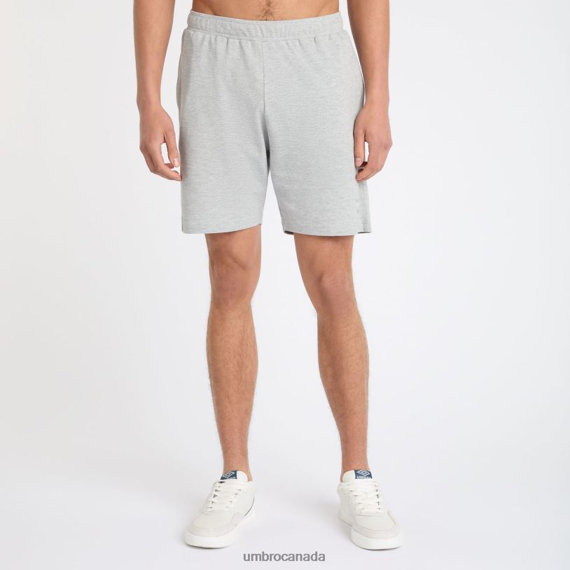 Grey Marl Clothing Sport Style Pique Shorts Men Umbro 262Z8218