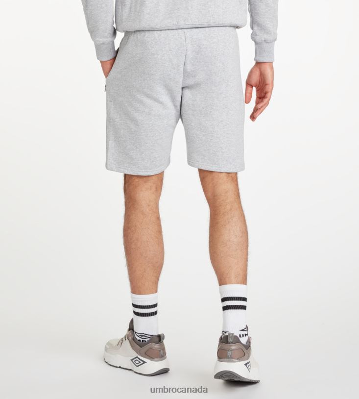 Grey Marl/White Clothing Club Leisure Jog Short Men Umbro 262Z8206