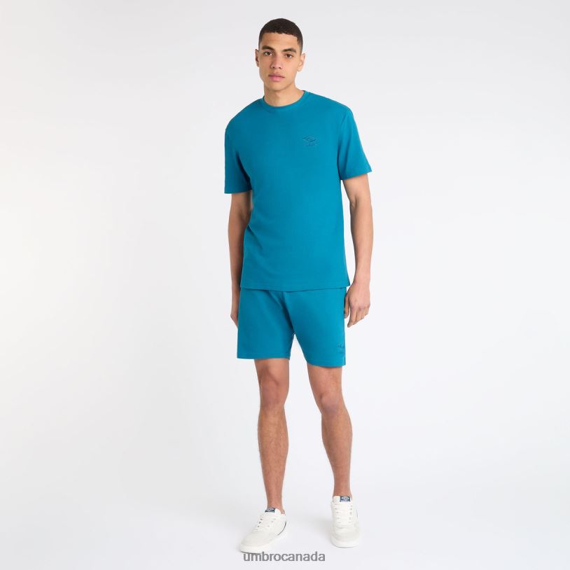 Lyons Blue Clothing Sport Style Pique Shorts Men Umbro 262Z8217