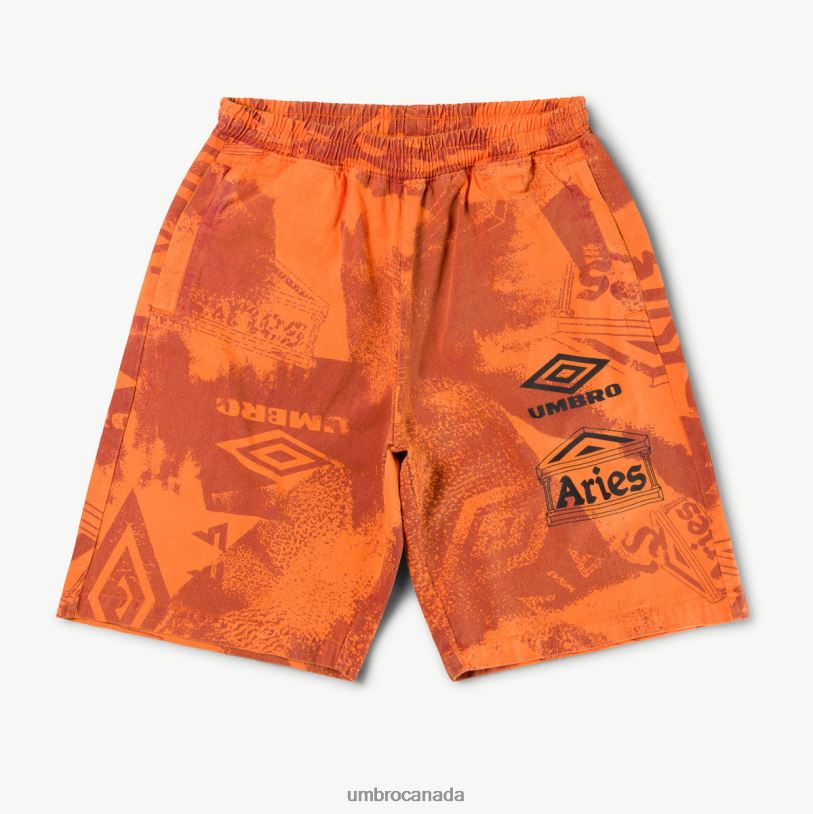 Purple/Orange/Black Clothing Aries Pro 64 Shorts Men Umbro 262Z8193