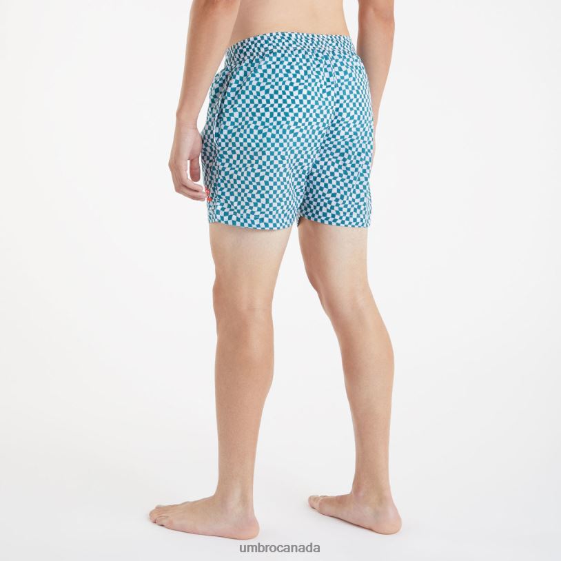 Shaded Spruce/Brilliant White Clothing MTV Swim Short Men Umbro 262Z8203