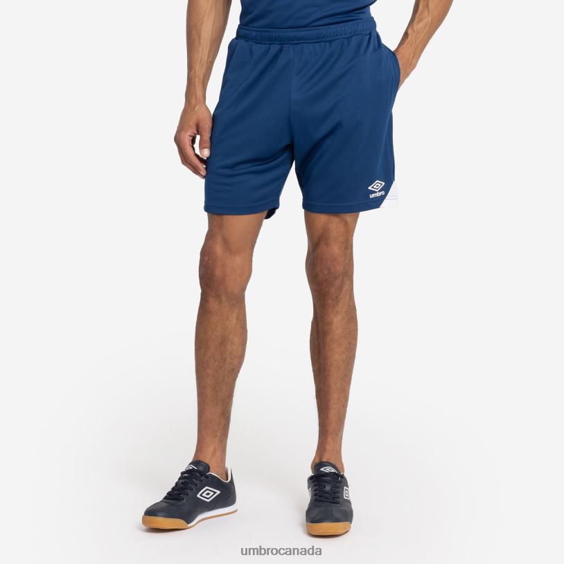 TW Navy/White Clothing Total Training Short Men Umbro 262Z8202