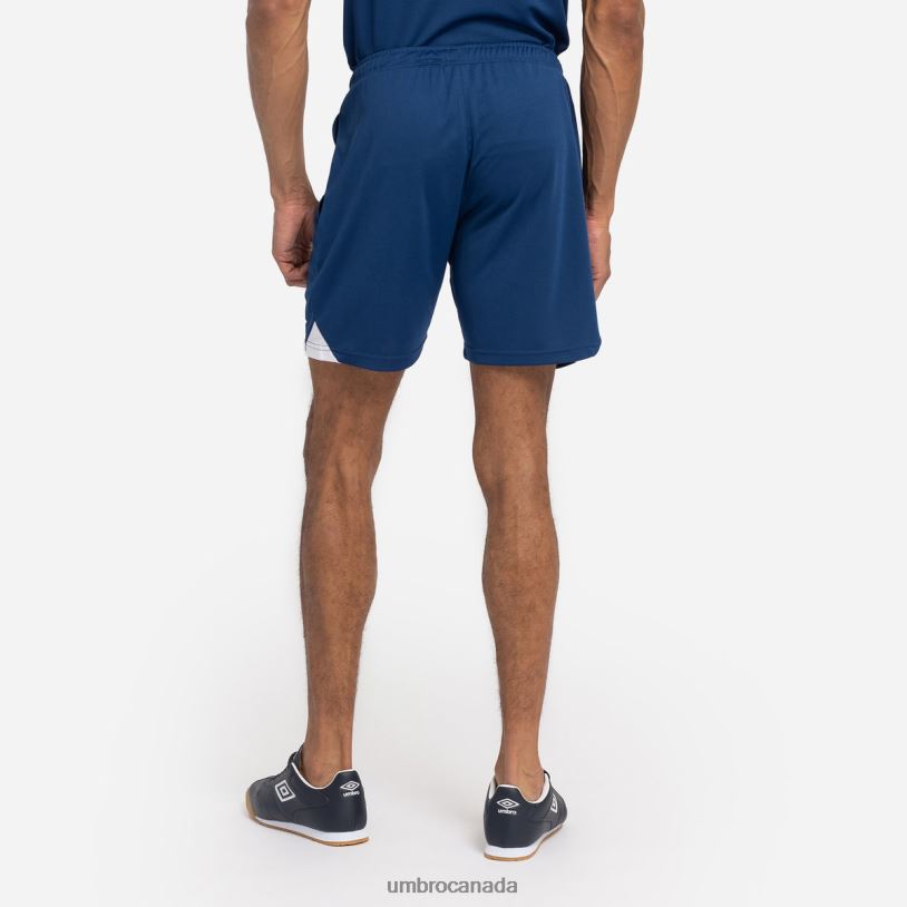 TW Navy/White Clothing Total Training Short Men Umbro 262Z8202