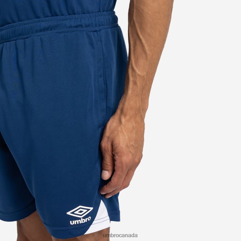 TW Navy/White Clothing Total Training Short Men Umbro 262Z8202