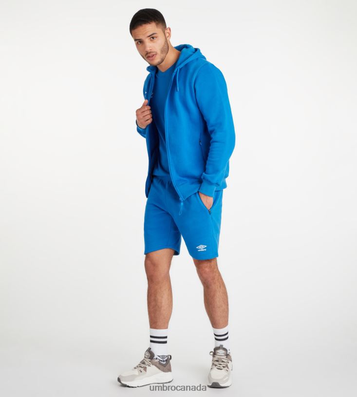 TW Royal/White Clothing Club Leisure Jog Short Men Umbro 262Z8209