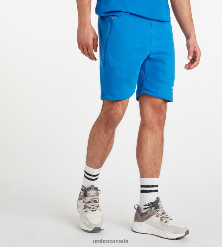 TW Royal/White Clothing Club Leisure Jog Short Men Umbro 262Z8209